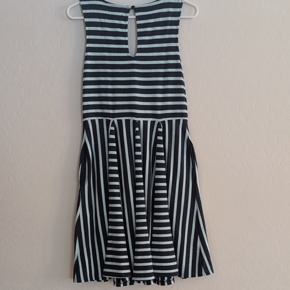 Anthropologie Saturday Sunday Blue Striped Sleeveless Tank Dress - Size M - Picture 6 of 11